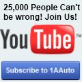Subscribe to 1A Auto on Youtube